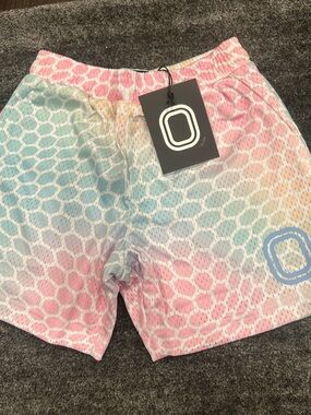 Boys Mesh colorful Drawstring Shorts